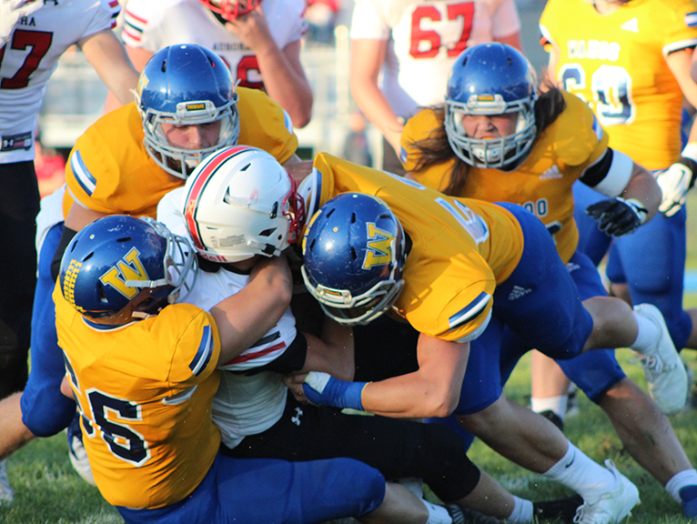 Wahoo Public Schools WARRIOR FOOTBALL 2019 C1 STATE CHAMPIONS & No